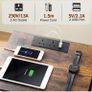 Bedside Table Set of 2 with Charging Station Image 5