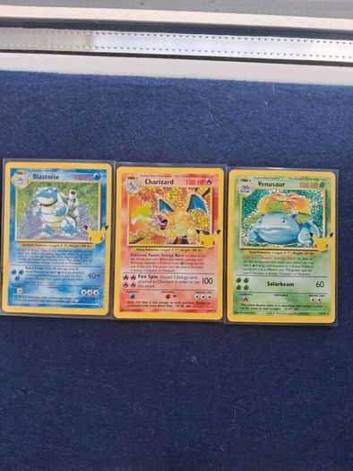 Pokemon - Charizard, Blastoise and Venusaur