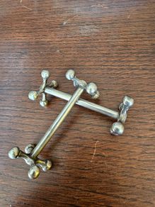 Vintage Silver-Plated Knife Rests(Unmarked Pair)
