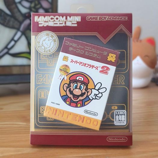 Super Mario Bros. 2 Nintendo GBA Famicom Mini.