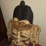 Large carved African Mask wall hanging Image 7