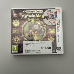 Professor Layton and the Miracle Mask Nintendo 3DS