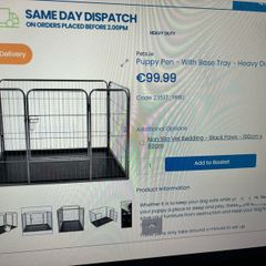 puppy pen