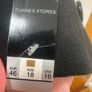 Brand new with tag Dunnes black coat size 16 Image 3