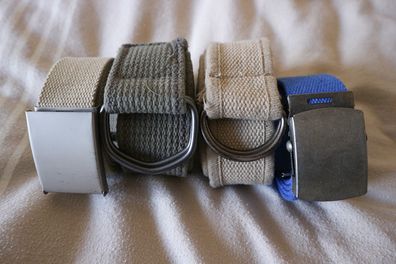 Belts, all NEW! 2e each