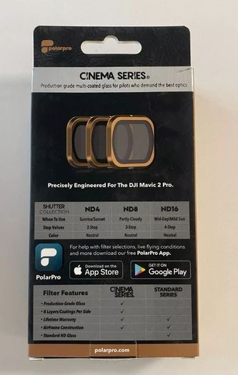 Brand New Polar Pro Mavic 2 Pro ND Filters