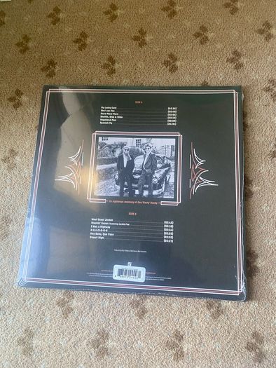 Billy Gibbons Hardware Vinyl Brand New signed