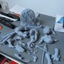 Wolverine vs Deadpool Diorama - Premium 3D Printed Kit | Unpainted | RESIN Image 3