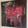 Original Painting Original Floral in Abstract Framed  Irish Art Image 5
