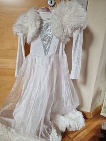 Cute white princess dress