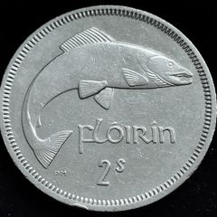 Ireland - 1965 - Florin - Salmon - KM.15a - [2460]