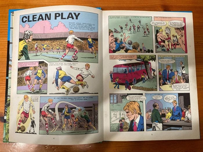 Comic: 'Striker'' annual 1974