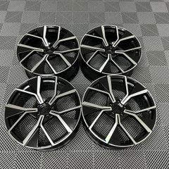 19 20" Inch Vw Leeds Style Wheels Golf MK6 MK7 MK8 Audi A3 Q3 Caddy Skoda Octavia 5x112
