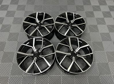 19 20" Inch Vw Leeds Style Wheels Golf MK6 MK7 MK8 Audi A3 Q3 Caddy Skoda Octavia 5x112