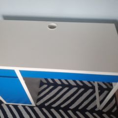 Ikea desk with cabinet
