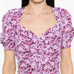 IRO Nunila floral-print blouse