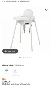ikea baby high