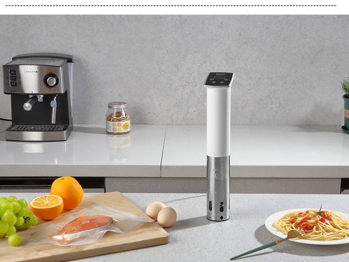 IPX7 1100W Sous Vide Cooker Immersion Circulator Accurate Cooking With LED Digital Display With 5 Vacuum Sealing Bags