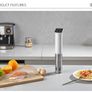 IPX7 1100W Sous Vide Cooker Immersion Circulator Accurate Cooking With LED Digital Display With 5 Vacuum Sealing Bags Image 3