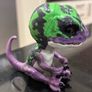 Fingerlings UNTAMED Razor the Raptor Purple Dinosaur Image 2