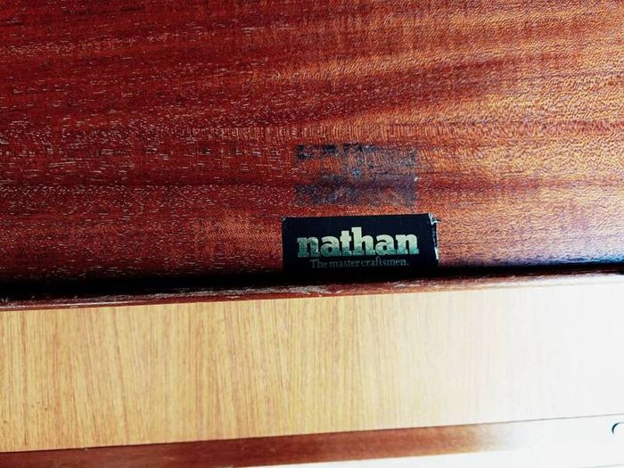 Mid Century Vintage Retro Nathan Squares TV Media unit