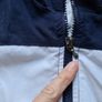 Rugby Canterbury of New Zealand blue windbreaker jacket XL Image 3