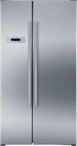 Bosch Series 4 American-Style Fridge Freezer Stainless Steel