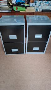 2 Small Filing Cabinets