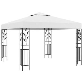 Gazebo 3x3 m White 180 g/sq. meter