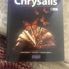 Chrysalis English junior cycle books
