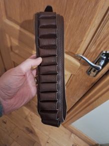 Gun belt  (leather) synthetic