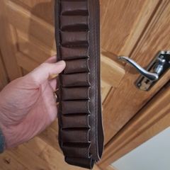 Gun belt  (leather) synthetic
