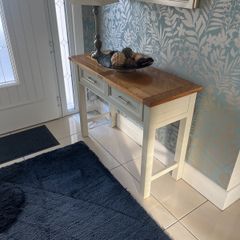 console hall table