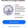 Vintage Dutch Original Blauw Delft Handmade White Blue Large Dinner Plate Hanging Wall Display Windmill circa 1970-80's Image 5
