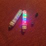2 LED Bike Tyre Tire Wheel Valve lights Image 4