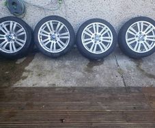 17" bmw staggered alloys