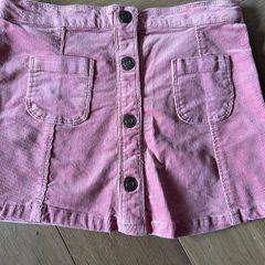 Pink Cord Skirt (4yrs)