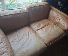 Two Seater Leather Sofa