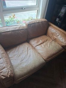 leather sofa
