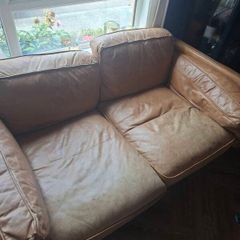 leather sofa