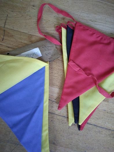 Fabric. bunting