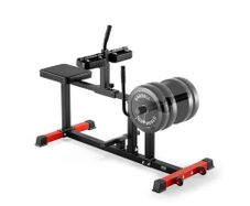 Seated Calf Machine, 440 LBS Capacity Calf Raise Machine, Seated Calf Raise Leg Exercise Home Gym, Calf Workout Training Equipment,