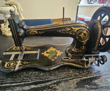 Antique Jones Family Sewing Machine