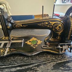 Antique Jones Family Transverse Shuttle Sewing Machine