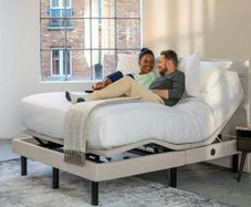 Motion Bed + Mattress +Topper (all 1 year old)