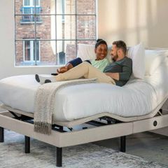 Motion Bed + Mattress +Topper (all 1 year old)
