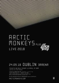 Arctic Monkeys - Dublin 2018 - Rare Mini Print/Poster