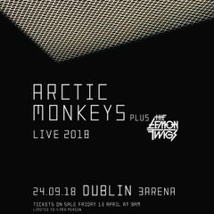 Arctic Monkeys - Dublin 2018 - Rare Mini Print/Poster