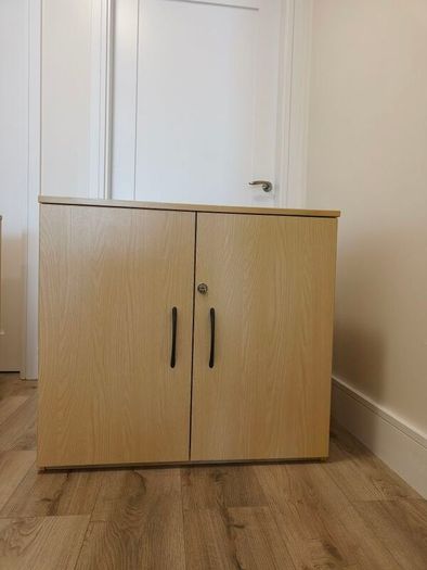 2 Sturdy Lockable Storage Cabinets  Excellent Condition