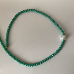 Pearl Centre Turquoise Natural Stone Necklace